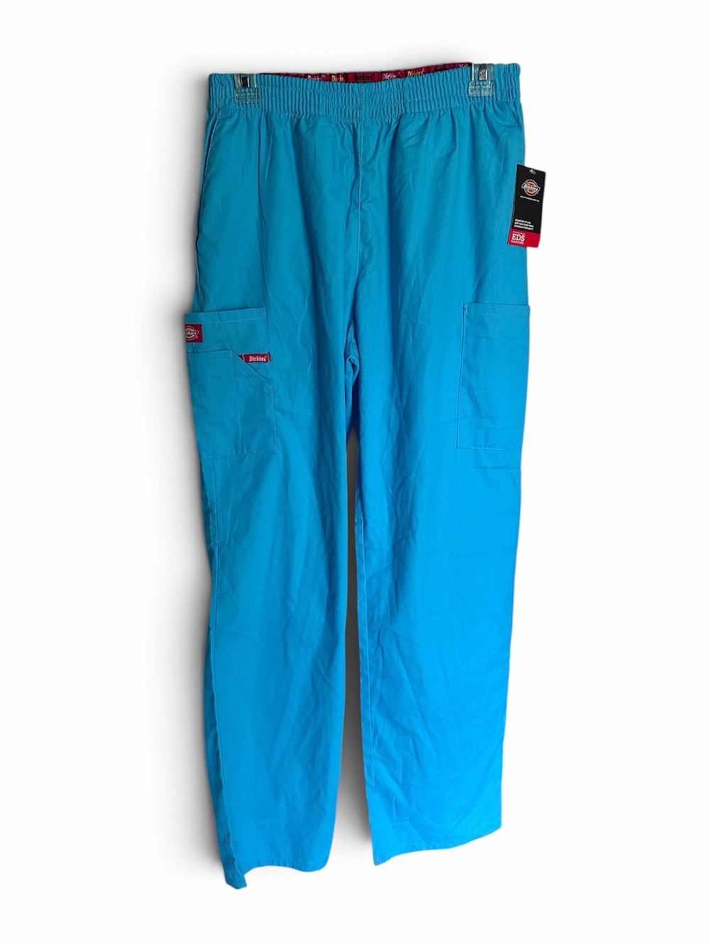 Dickies Cargo Scrub Pants - Turquoise Blue NWT